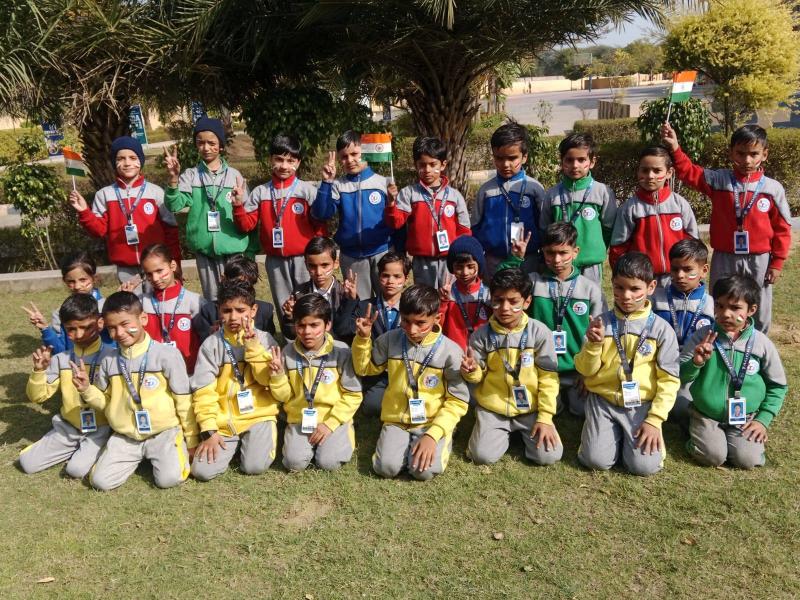 Republic Day Celebration at Tagore Senior Secondary School Mahendergarh