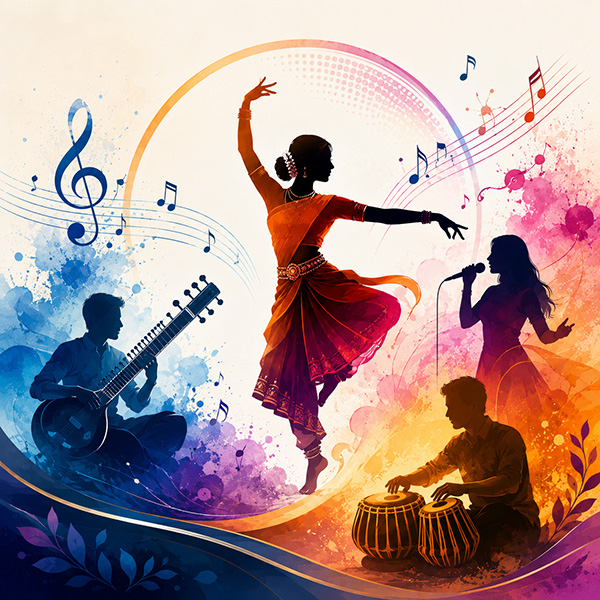 Music and Dance at Tagore School